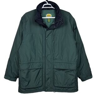 Cabelas Jacket Mens XLT Tall Gore Tex Thinsulate Insulated Field Hunting Green
